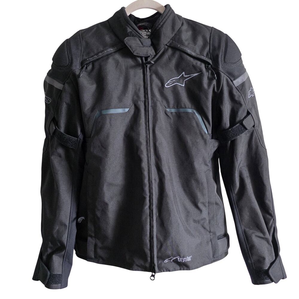 Alpinestars Hyper Drystar Motorcycle Riding Jacket Black Armor Size M